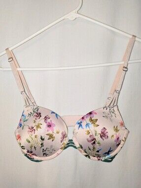 Victoria's Secret Very Sexy Pushup Floral Bra 32C
